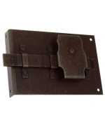 Ferramenta1.com | Bl serratura antichizzata redosso  70 mm 39012 - BL 6