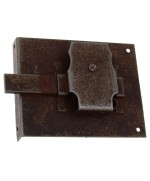 Ferramenta1.com | Bl serratura antichizzata redosso  50 mm 39012 - BL 6