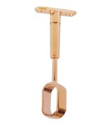 Ferramenta1.com | Bl reggitubo centrale ovale ottonato - BL 5