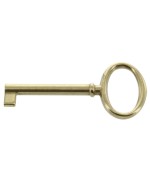 Ferramenta1.com | Bl chiave per mobili 33706 ottone lucido 2 pz - BL 5