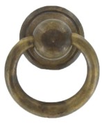 Ferramenta1.com | Bl maniglia 09202 d 23x28 mm ottone anticato 2 pz - BL 1