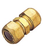 Ferramenta1.com | Pl raccordo ottone diritto doppio bicono 12 pes - PL 1