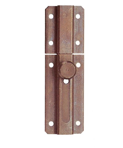 Ferramenta1.com | Bl catenacciolo orizzontale ferro bronz  80 mm - BL 6