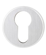 Ferramenta1.com | Bocchetta ottone coprivite 45 f.y. d 45 mm crom sat - PZ 2