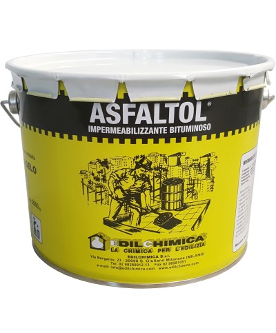 Ferramenta1.com | Asfalto a freddo asfaltol da 3,0 kg impermeabiliz - PZ 4