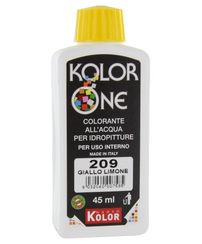 Ferramenta1.com | Colorante kolor one 45 ml giallo limone 209 - PZ 12