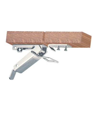 Ferramenta1.com | Bl chiusura per tavolo a leva ferro zinc 102mm 2 pz - BL 6