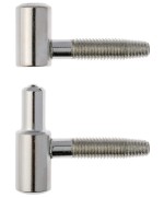 Ferramenta1.com | Cerniera anuba acciaio nichelato d 13 mm - PZ 100