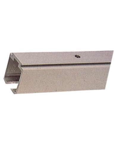 Ferramenta1.com | Binario porte scorrevoli allum 30,8x32 mm da 4 m - MT 4