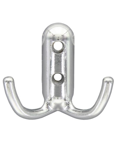 Ferramenta1.com | Bl appendiabiti 2 posti cromo lucido 2 pz - BL 6