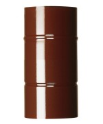 Ferramenta1.com | Tubo per stufa h  25 cm d 10 cm marrone - PZ 1