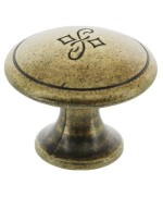 Ferramenta1.com | Bl pomolo antich. art.24130 mm.25 florence (pz.2) - BL 5