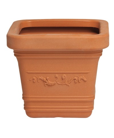 Ferramenta1.com | Vaso in plastica festonato 40x40xh35 cm prestige - PZ 1