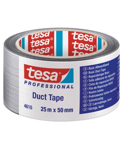 Ferramenta1.com | Nastro americano tesa basic 50mmx25m grigio - RT 6