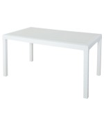 Ferramenta1.com | Tavolo houston resina 150x90xh74 cm bianco - PZ 1