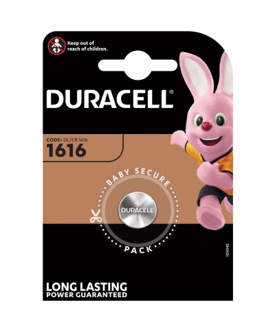Ferramenta1.com | Duracell batteria a bottone 1616 bl 1 pz - BL 10