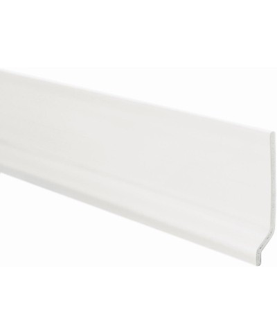 Ferramenta1.com | Battiscopa 70x9 pvc espanso 200 cm bianco - PZ 48