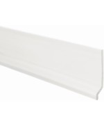 Ferramenta1.com | Battiscopa 70x9 pvc espanso 200 cm bianco - PZ 48