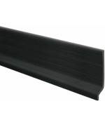 Ferramenta1.com | Battiscopa 70x9 pvc espanso 200 cm nero - PZ 48