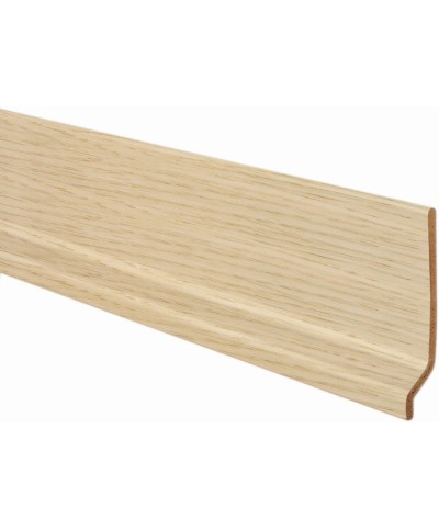 Ferramenta1.com | Battiscopa 70x9 pvc espanso 200 cm rovere sbiancato - PZ 48