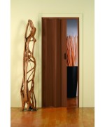 Ferramenta1.com | Porta a soffietto monica 83x214 cm noce - PZ 1