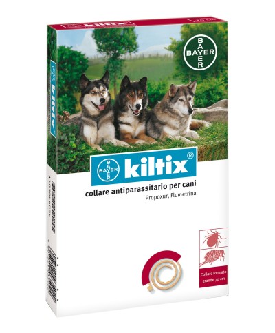 Ferramenta1.com | Bayer kiltix collare p/cane grande - PZ 1