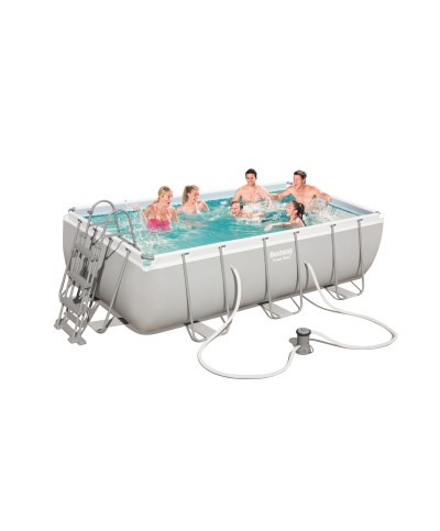 Ferramenta1.com | Piscina c/telaio e pompa 404x201xh100 cm 56441 - PZ 1