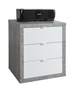 Ferramenta1.com | Pratico cassettiera 45,2x55xh65,5 cm cemento - PZ 1