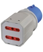 Ferramenta1.com | Adattatore industriale 16a 220v 2pr bip ip44 fig. 7 - PZ 10