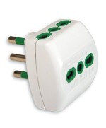 Ferramenta1.com | Fme 87.180 bl adattatatore 16a 2p+t 3 bipasso - PZ 1