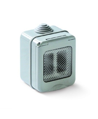 Ferramenta1.com | Cassetta tondo da parete p/esterno 2p ip55 - PZ 1