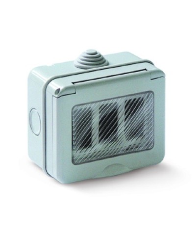 Ferramenta1.com | Cassetta tondo da parete p/esterno 3p ip55 - PZ 1