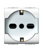 Ferramenta1.com | Life 4050 wh presa schuko bipasso bianco - PZ 6