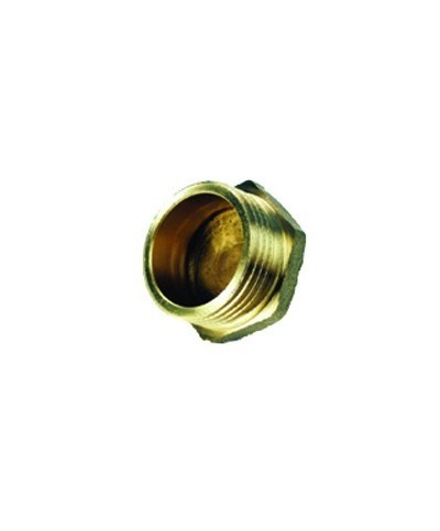 Ferramenta1.com | Idraulica - tappo maschio 292 ottone giallo d  1 - PZ 10