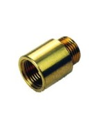 Ferramenta1.com | Idraulica - prolunga 520 ottone gial d 1/2x25 mm - PZ 10