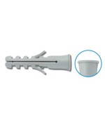 Ferramenta1.com | Tassello con bordo 10x50 mm scatola 50 pz - CF 1