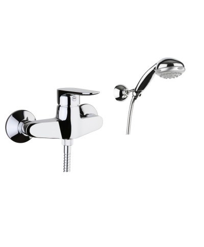 Ferramenta1.com | Fiore kevon miscelatore doccia esterna con doccetta - PZ 1