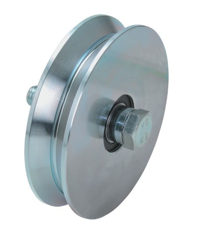 Ferramenta1.com | Ruota per canc gola a y c/bull 2 cusc 140 mm - PZ 4