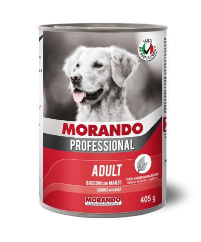 Ferramenta1.com | Cibo cane morando latt  405 g bocconi manzo - PZ 24