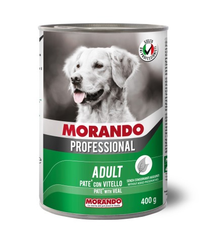 Ferramenta1.com | Cibo cane morando latt  400 g pat vitello - PZ 24