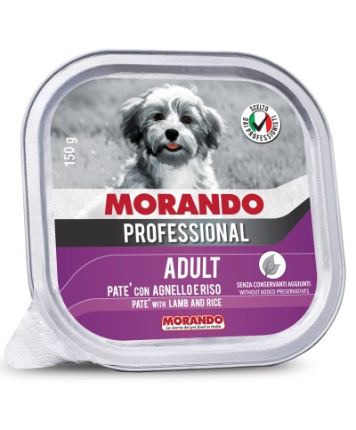 Ferramenta1.com | Cibo cane morando vsc 150 g pate agnello e riso - PZ 22