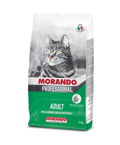 Ferramenta1.com | Cibo gatto morando 2 kg mix verdure - PZ 1
