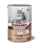 Ferramenta1.com | Cibo gatto morando latt 400 g pat coniglio - PZ 24