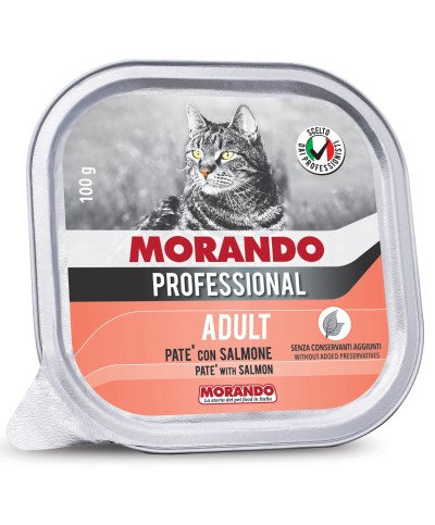 Ferramenta1.com | Cibo gatto morando vsc 100 g pate salmone - PZ 32