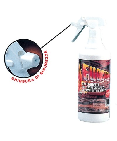 Ferramenta1.com | Pulitore per vetri stufe e camini fuocobello 750ml - PZ 12