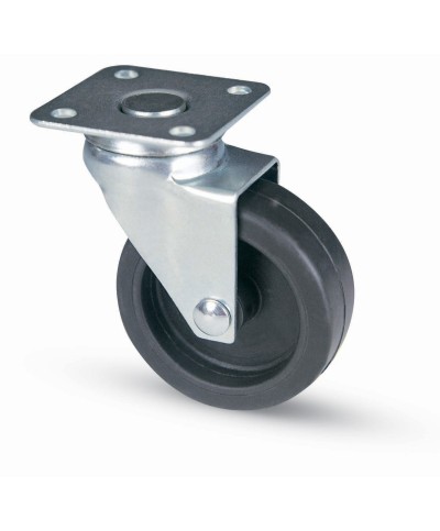 Ferramenta1.com | Bl ruote gomma art.220 d.50 c/piastra (pz.2) - BL 4