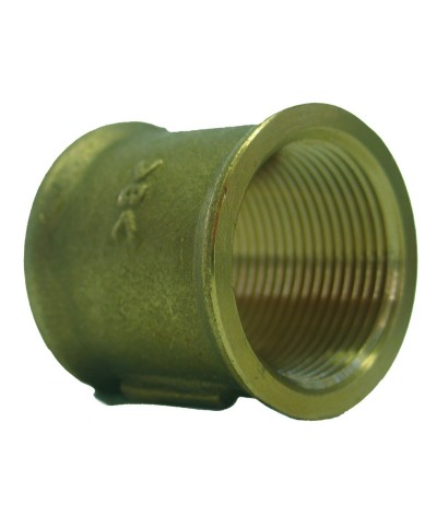 Ferramenta1.com | Idraulica - manicotto ff 270 ottone giallo d 3/4 - PZ 10