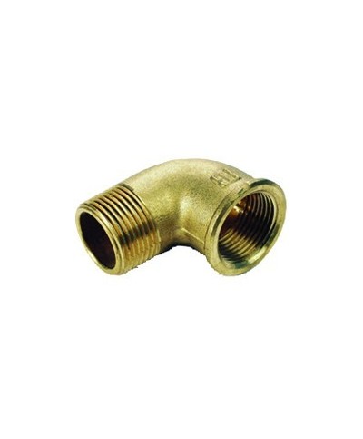 Ferramenta1.com | Idraulica - gomito mf 92 ottone giallo d 3/4 - PZ 5