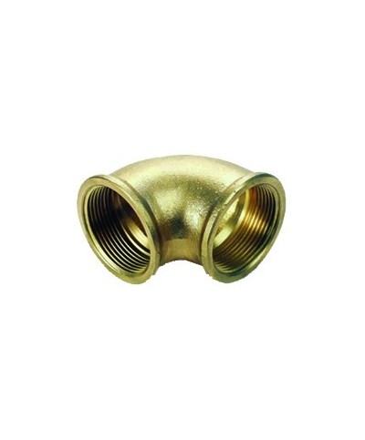 Ferramenta1.com | Idraulica - gomito ff 90 ottone giallo d 3/4 - PZ 10