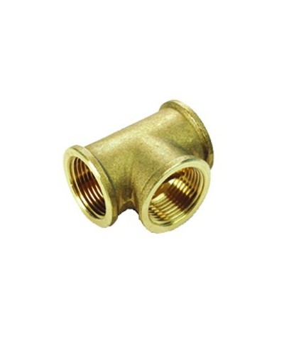 Ferramenta1.com | Idraulica - tee 130 ottone giallo d  1 - PZ 5